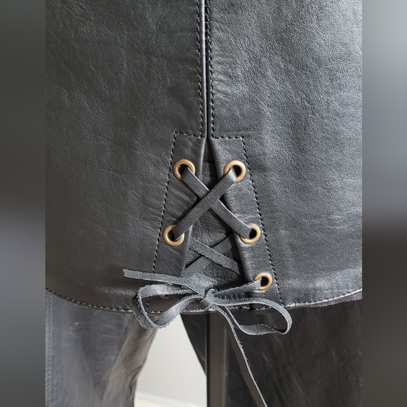 Womens Mega Force Protection Leather Jacket - Picture 6 of 12